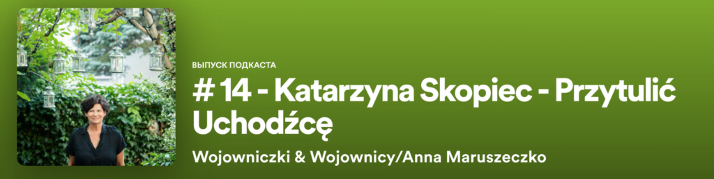Katarzyna Skopiec in a frank and warm conversation with Anna Maruszeczko