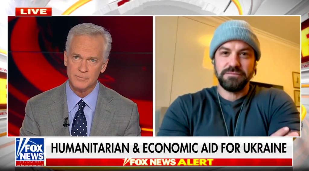 Johny Devenazio aid to Ukraine