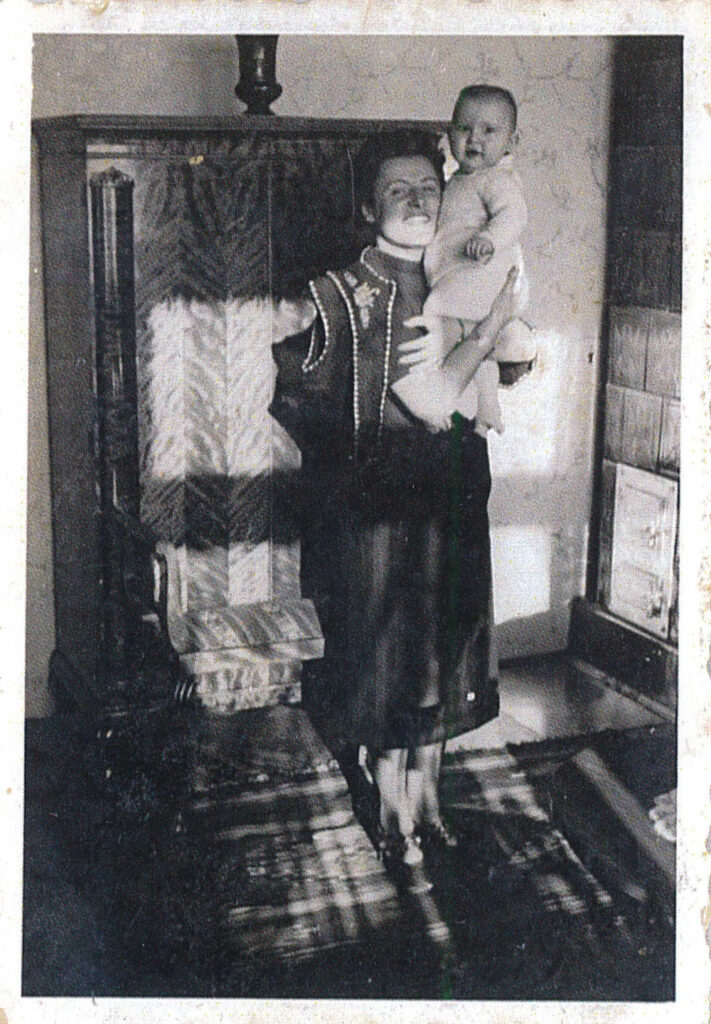 Ciotka Berta (zmarła podczas wojny) z Anną Lind, 1938