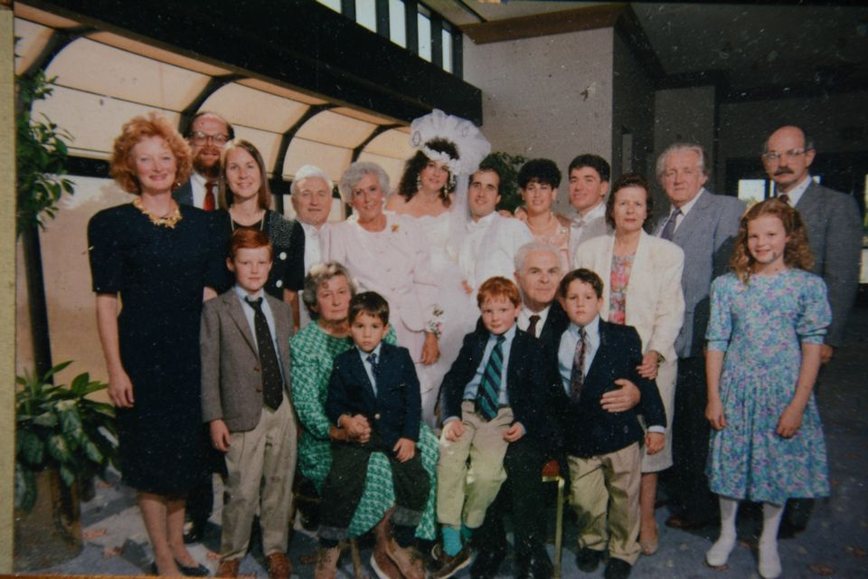 Zdjęcie zrobione w 1991 na ślubie Betsie Lasko (córki Leona Mischela)